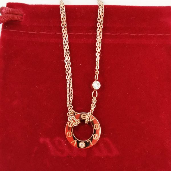 3 colors jewelry titanium steel love pendant necklace 18k gold plated fashion necklace with rose gold platinum woman love gift
3 colors jewelry titanium steel love pendant necklace 18k gold plated fashion necklace with rose gold platinum woman love gift