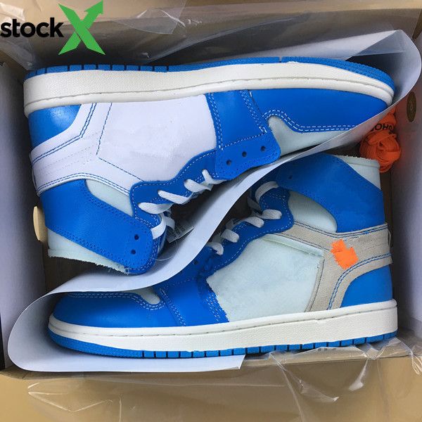 with box 1 unc white blue high men basketball shoes i women sports sneakers trainers wholesale size 5-13, Black
with box 1 unc white blue high men basketball shoes i women sports sneakers trainers wholesale size 5-13, Black