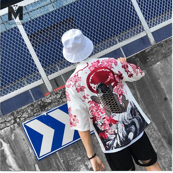 floral kimono cardigan men long carp and cherry print kimono cardigan men japanese traditional 2018 summer new, Black;brown
floral kimono cardigan men long carp and cherry print kimono cardigan men japanese traditional 2018 summer new, Black;brown