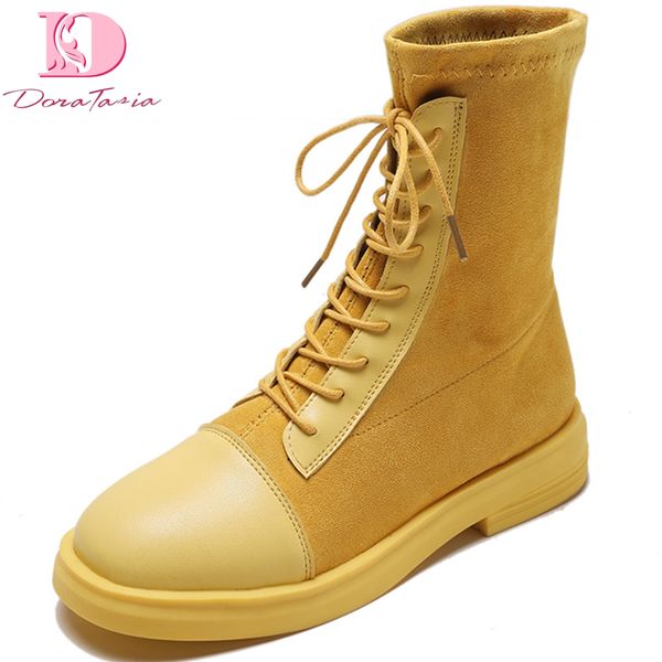 2020 ins trendy style leisure patchwork shoelaces women shoes female ankle boots yellow green spring shoes, Black
2020 ins trendy style leisure patchwork shoelaces women shoes female ankle boots yellow green spring shoes, Black