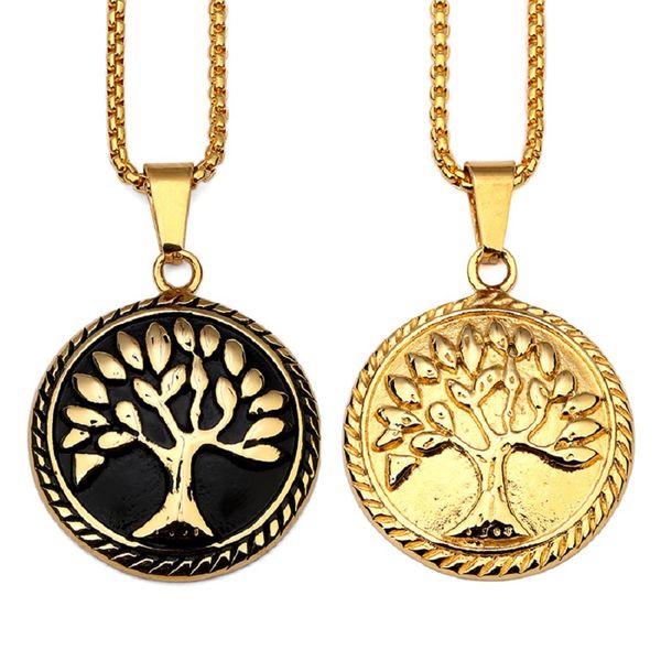 fashion trendy mens round charm necklace tree of life pendant 18k gold plate stainless steel 60cm long chain design hip hop jewelry men, Silver
fashion trendy mens round charm necklace tree of life pendant 18k gold plate stainless steel 60cm long chain design hip hop jewelry men, Silver