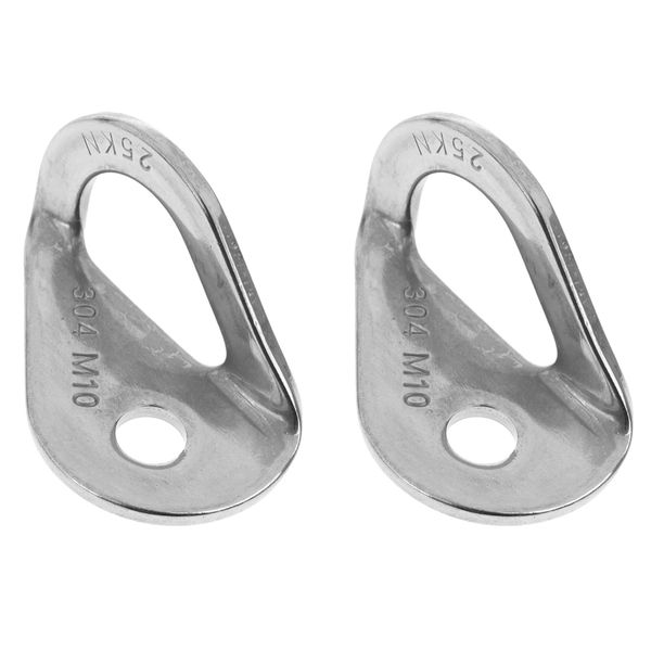 2 pieces 10mm 25kn mountaineering rock climbing caving bolt hanger equipment outdoor
2 pieces 10mm 25kn mountaineering rock climbing caving bolt hanger equipment outdoor