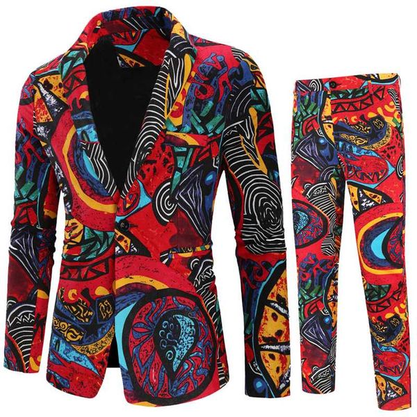 new 2 piece men suits sets fashion single breasted printed floral tuxedo suit jacket casual slim blazer pant costume homme, White;black
new 2 piece men suits sets fashion single breasted printed floral tuxedo suit jacket casual slim blazer pant costume homme, White;black