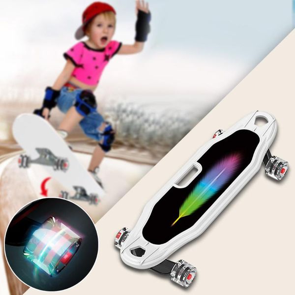 new 2020 skateboards flash wheel beginners kick skate 22.4" mini skate fish long board cruiser complete skates patins all ages#4
new 2020 skateboards flash wheel beginners kick skate 22.4" mini skate fish long board cruiser complete skates patins all ages#4