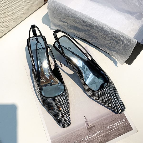 2020 new crystal high heel fashion rhinestone heel strap square toe sandals women's heel shoes (4cm) rhinestone shoes, Black
2020 new crystal high heel fashion rhinestone heel strap square toe sandals women's heel shoes (4cm) rhinestone shoes, Black