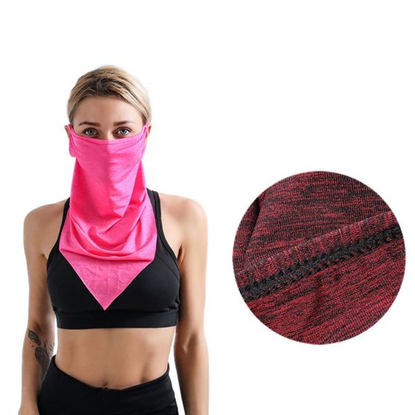 cycling face scarf mask summer ice silk headscarf seamless magic triangle towel riding headscarf bandana, Black
cycling face scarf mask summer ice silk headscarf seamless magic triangle towel riding headscarf bandana, Black