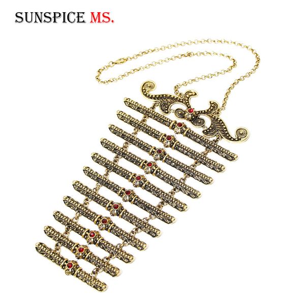 sunspice ms ethnic long pendant necklace sets for women caucasus traditional dress breastplate onstage wedding jewelry wholesale, Silver
sunspice ms ethnic long pendant necklace sets for women caucasus traditional dress breastplate onstage wedding jewelry wholesale, Silver
