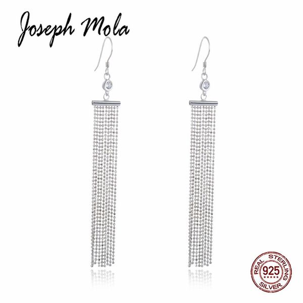 joseph mola 925 sterling silver drop earrings cubic zircon round bead tassels long earrings for women korea style fine jewelry, Golden;silver
joseph mola 925 sterling silver drop earrings cubic zircon round bead tassels long earrings for women korea style fine jewelry, Golden;silver