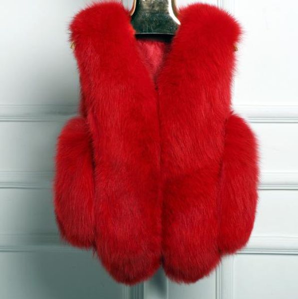 fluffy 2019 winter women's faux fur coat artificial fur vest furry vests femme jackets plus size warm fake gilet z124, Black
fluffy 2019 winter women's faux fur coat artificial fur vest furry vests femme jackets plus size warm fake gilet z124, Black