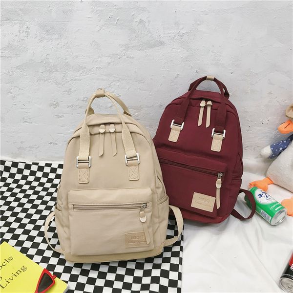 fashion korean girl backpack, nylon waterproof backpack, anti-theft youth travel middle school student bag
fashion korean girl backpack, nylon waterproof backpack, anti-theft youth travel middle school student bag