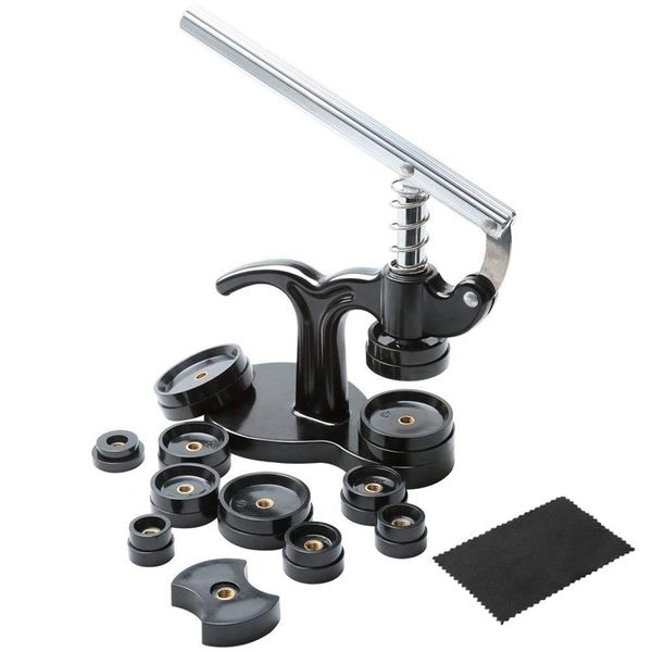 14pcs watch press set,18mm to 50mm watch case closer,watch repair kit (black
14pcs watch press set,18mm to 50mm watch case closer,watch repair kit (black