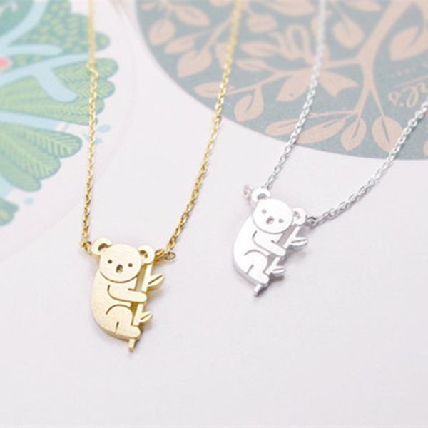 1pc animal koala necklace for women australian koala bear woodland necklaces pendants jewelry gift gold silver color
1pc animal koala necklace for women australian koala bear woodland necklaces pendants jewelry gift gold silver color