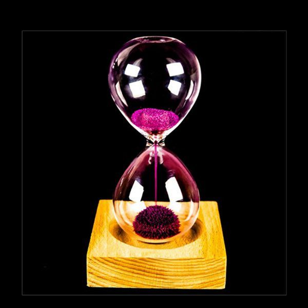 sandglass sandy clock wood glass iron sand iron flowering magnetic hourglass wooden seat with packaging gifts home decor
sandglass sandy clock wood glass iron sand iron flowering magnetic hourglass wooden seat with packaging gifts home decor