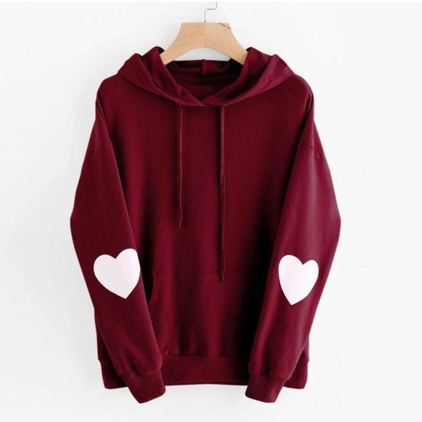 women's fashion sweatshirt womens long sleeve heart hoodie sweatshirt jumper hooded pullover dropshipping augu15, Black
women's fashion sweatshirt womens long sleeve heart hoodie sweatshirt jumper hooded pullover dropshipping augu15, Black