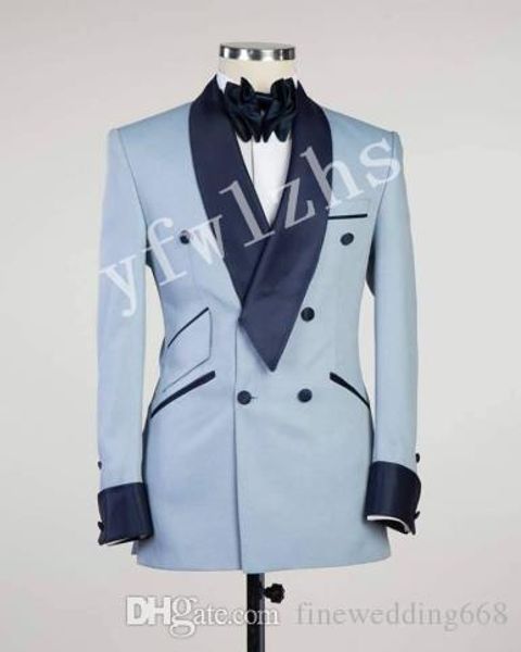 double-breasted groomsmen shawl lapel wedding groom tuxedos men suits wedding/prom/dinner man blazer(jacket+tie+vest+pants) 1336, Black;gray
double-breasted groomsmen shawl lapel wedding groom tuxedos men suits wedding/prom/dinner man blazer(jacket+tie+vest+pants) 1336, Black;gray