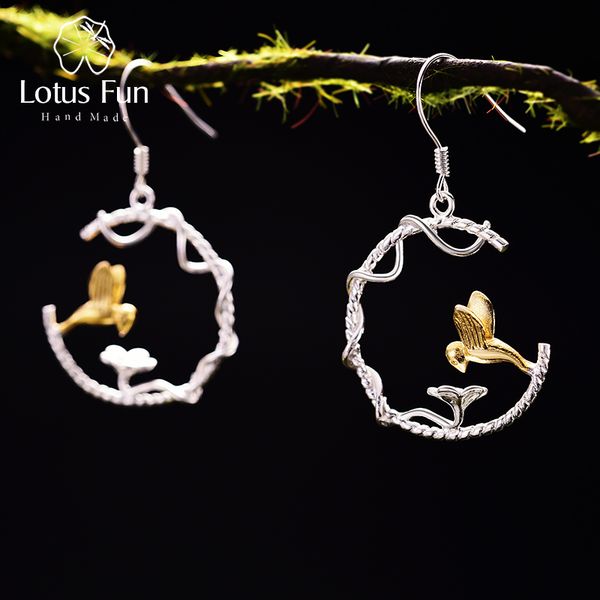 lotus fun real 925 sterling silver natural creative handmade fine jewelry perfect lovely bird drop earrings for women brincos, Golden;silver
lotus fun real 925 sterling silver natural creative handmade fine jewelry perfect lovely bird drop earrings for women brincos, Golden;silver