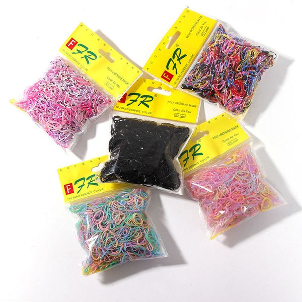 1000pcs/pack colorful girls elastic hair bands small disposable gum for rubber bands ponytail holder fashion hair accessories, Slivery;white
1000pcs/pack colorful girls elastic hair bands small disposable gum for rubber bands ponytail holder fashion hair accessories, Slivery;white