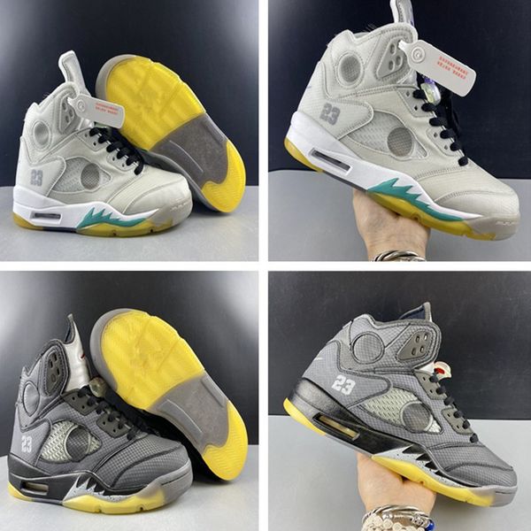 new 5s stock x men's basketball shoes 5 v ow 3m men sports black white designer sneakers shoes size 7 - 13 whit box, White;red
new 5s stock x men's basketball shoes 5 v ow 3m men sports black white designer sneakers shoes size 7 - 13 whit box, White;red