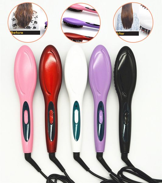 hair care straightener brush electric straight hair comb styling straightener comb electric irons brush, Black
hair care straightener brush electric straight hair comb styling straightener comb electric irons brush, Black