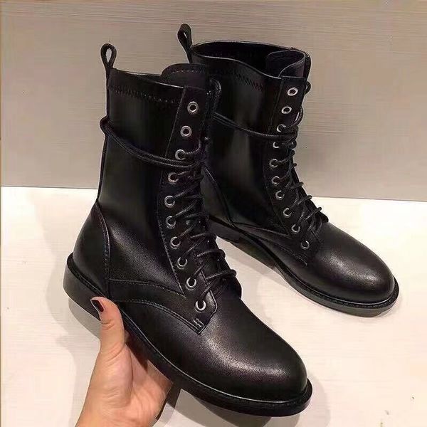 fashionville ~ 2019081903 black genuine leather military flat short boots fashion stylish biker lace up
fashionville ~ 2019081903 black genuine leather military flat short boots fashion stylish biker lace up