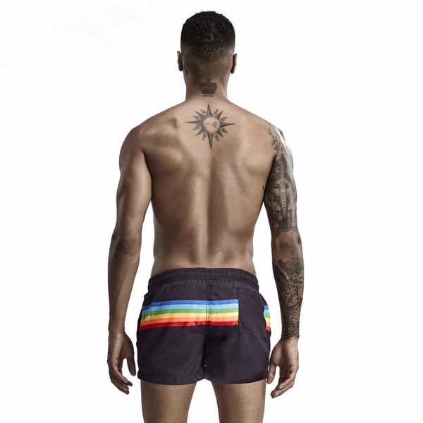nwzrm rainbow stripe men's casual three-point seobenan home shorts rainbow stripe men's casual seobenan pants home pants three-poi, Black;white 
nwzrm rainbow stripe men's casual three-point seobenan home shorts rainbow stripe men's casual seobenan pants home pants three-poi, Black;white