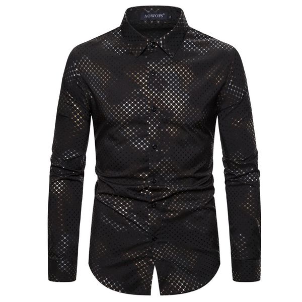 mens hipster luxury black gold bronzing printed long sleeve dress shirt men wedding nightclub hip hop party singer stage shirts, White;black
mens hipster luxury black gold bronzing printed long sleeve dress shirt men wedding nightclub hip hop party singer stage shirts, White;black