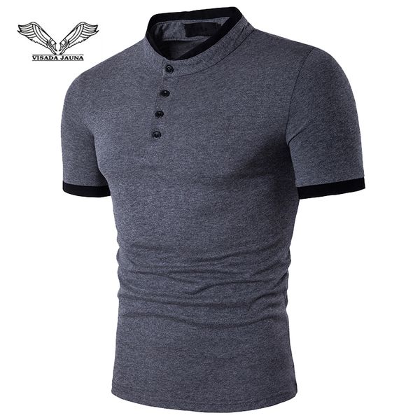 visada jauna foreign trade new men's european and american style lapel short-sleeved large size t-shirt size s-2xl tlh65, White;black
visada jauna foreign trade new men's european and american style lapel short-sleeved large size t-shirt size s-2xl tlh65, White;black
