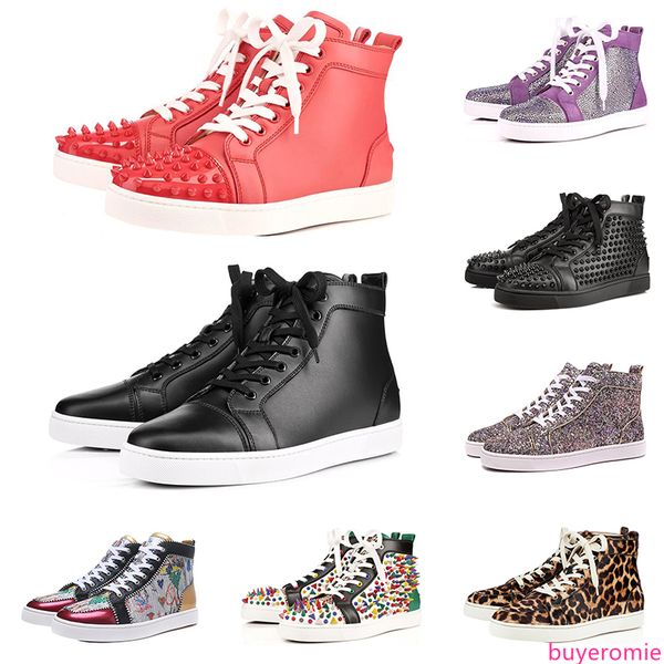 designer brand studded spikes flats shoes for men women black white blue party lovers genuine leather casual sneakers on sale
designer brand studded spikes flats shoes for men women black white blue party lovers genuine leather casual sneakers on sale