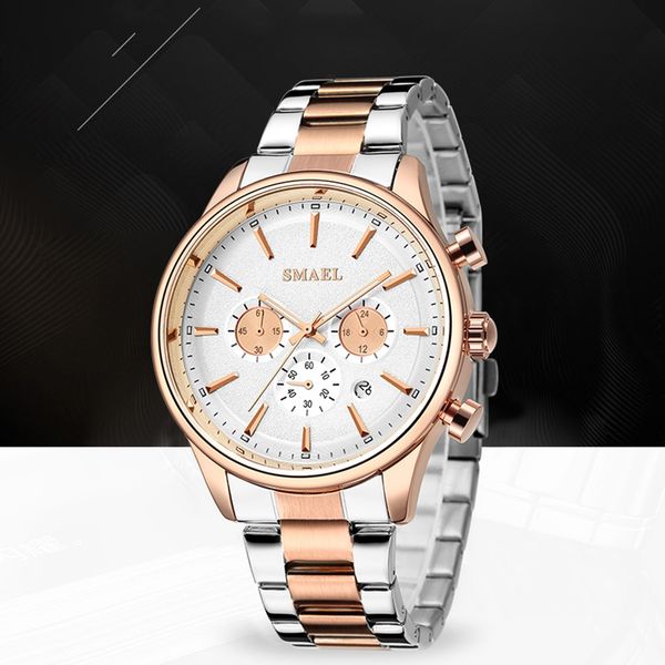 mens watches new quartz clock watch for men simple stainless steel rose gold business wrist watch reloj hombre, Slivery;brown
mens watches new quartz clock watch for men simple stainless steel rose gold business wrist watch reloj hombre, Slivery;brown