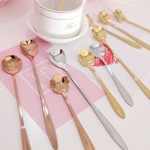 xing kilo creative cherry blossom rose love stainless steel simple long handle dessert spoon milk tea coffee stirring spoon
xing kilo creative cherry blossom rose love stainless steel simple long handle dessert spoon milk tea coffee stirring spoon