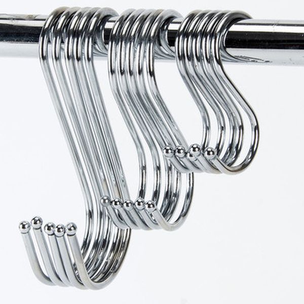 5pcs metal s-shaped hooks kitchen storage holders clasp sundries organizer cast iron hanging s hooks clothes bag hanger
5pcs metal s-shaped hooks kitchen storage holders clasp sundries organizer cast iron hanging s hooks clothes bag hanger