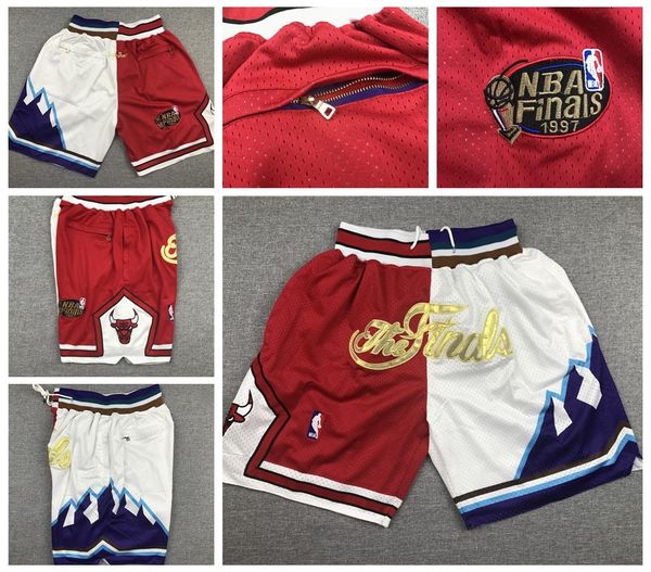 utah jazz chicago bulls jersey 45 mitchell 1 rose lavine just don breathable pocket pants classic double fight basketball shorts, Black 
utah jazz chicago bulls jersey 45 mitchell 1 rose lavine just don breathable pocket pants classic double fight basketball shorts, Black