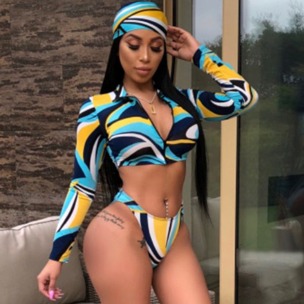 long sleeve surfing swimsuit women zipped conservative print wire split swimsuit bikini plus size swimwear xl n50, White;black
long sleeve surfing swimsuit women zipped conservative print wire split swimsuit bikini plus size swimwear xl n50, White;black