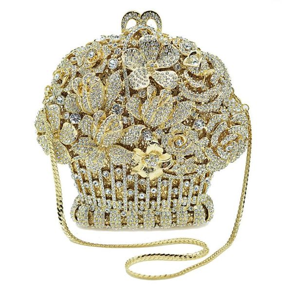 xiyuan lady clutch bag with chain rhinestone wedding clutches purse female small day evening clutch shoulder bags