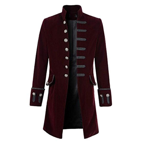 adisputent2019 male tuxedo suit wedding suit fashion slim punk vintage dress blazers solid long gothic jackets party plus size, White;black
adisputent2019 male tuxedo suit wedding suit fashion slim punk vintage dress blazers solid long gothic jackets party plus size, White;black