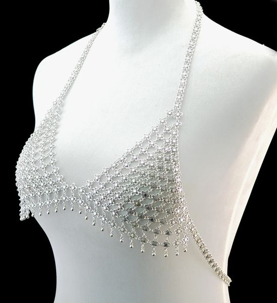 fashion simple metal jewelry necklace, hollow bra chain body retail and wholesale, Silver
fashion simple metal jewelry necklace, hollow bra chain body retail and wholesale, Silver