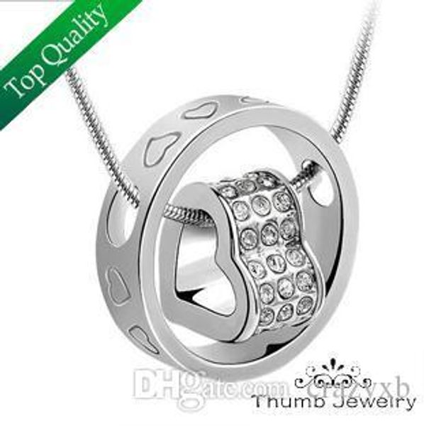 js n025 сердце кулон ожерелье бестселлер серебро и 18k золото jewlery никель бесплатно горный хрусталь мода neckless для женщин 2018, Silver
js n025 сердце кулон ожерелье бестселлер серебро и 18k золото jewlery никель бесплатно горный хрусталь мода neckless для женщин 2018, Silver