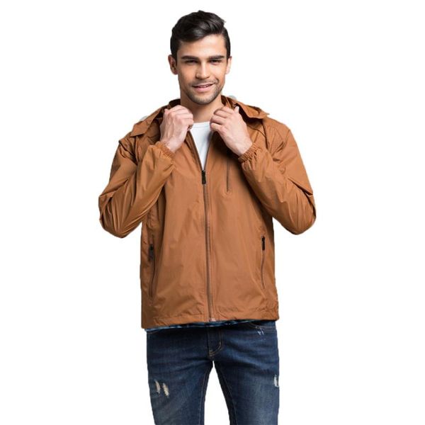 spring autumn outdoor men hiking camping large size zipper thin windbreaker coats sportswear waterproof hooded jacket clothing, Blue;black
spring autumn outdoor men hiking camping large size zipper thin windbreaker coats sportswear waterproof hooded jacket clothing, Blue;black