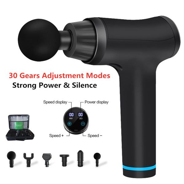 relief digital display ultra massage gun percussion massager deep muscle vibrating gun body slimming shaping tool 
relief digital display ultra massage gun percussion massager deep muscle vibrating gun body slimming shaping tool