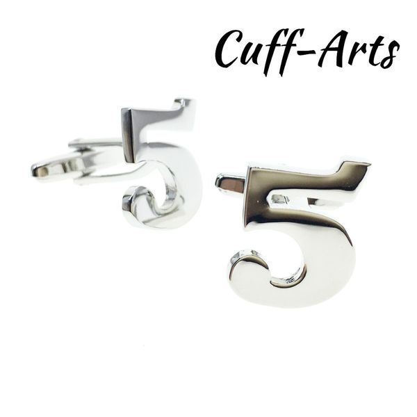 cufflinks for mens arabic numerals 5 cufflink shirt cuff links gifts for men gemelos les boutons de manchette by cuffarts c10282, Silver;golden
cufflinks for mens arabic numerals 5 cufflink shirt cuff links gifts for men gemelos les boutons de manchette by cuffarts c10282, Silver;golden