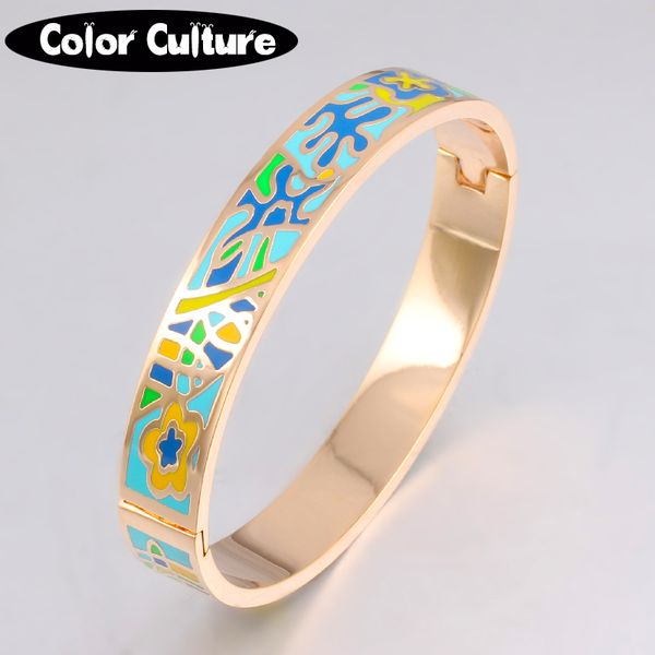 new fine jewelry color design pattern gold opening enamel bracelet bangle for women stainless steel bangles ethnic jewelry, Black
new fine jewelry color design pattern gold opening enamel bracelet bangle for women stainless steel bangles ethnic jewelry, Black