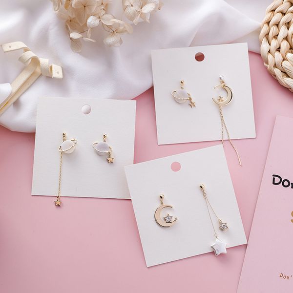2019 shell star moon planet asymmetrical drop earrings for women simulated-pearl bead pendientes long drop tassel earrings, Silver
2019 shell star moon planet asymmetrical drop earrings for women simulated-pearl bead pendientes long drop tassel earrings, Silver
