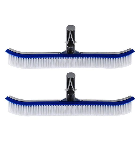pool & accessories 2pc swimming cleaning brush 18 inch aluminum handle to clean algae floor and wall
pool & accessories 2pc swimming cleaning brush 18 inch aluminum handle to clean algae floor and wall