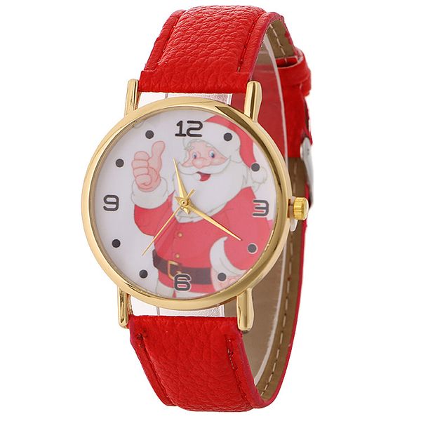 style santa claus design watch personality fashion christmas gifts wrist watches for women, Slivery;brown
style santa claus design watch personality fashion christmas gifts wrist watches for women, Slivery;brown