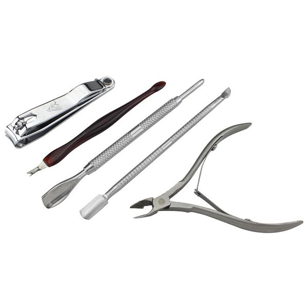 5 pcs/set stainless steel manicure tools kit nails clipper cutter tweezer scissor cuticle pusher nail care tool jiu55
5 pcs/set stainless steel manicure tools kit nails clipper cutter tweezer scissor cuticle pusher nail care tool jiu55