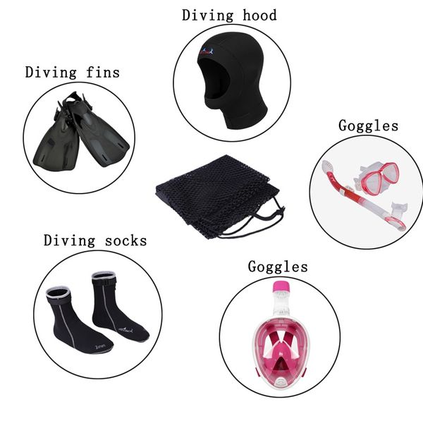 quick dry polyester mesh bag swimming diving drawstring bag water sports snorkelling packing net bags
quick dry polyester mesh bag swimming diving drawstring bag water sports snorkelling packing net bags