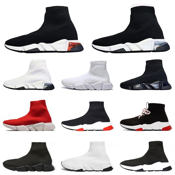 luxury speed trainer casual running flat sock shoes graffiti transparent triple white men women sports sneakers size 36-45 wholesale
luxury speed trainer casual running flat sock shoes graffiti transparent triple white men women sports sneakers size 36-45 wholesale