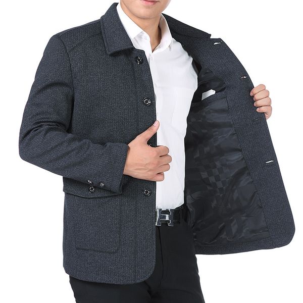 wholesale men's coat autumn jacket winter single breasted good quality gray colour brand low price coat size m xl xxl xxxl, Black;brown
wholesale men's coat autumn jacket winter single breasted good quality gray colour brand low price coat size m xl xxl xxxl, Black;brown