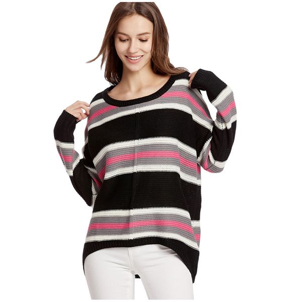 2019 fashion women striped casual sweater long sleeve round neck blouse loose sweatshirt female ropa mujer invierno 2019
2019 fashion women striped casual sweater long sleeve round neck blouse loose sweatshirt female ropa mujer invierno 2019