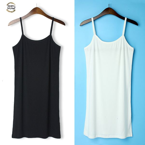 summer spring women's inner modal camisole bottom dress slim petticoat wild bottoming female maxi 2019 thin dresses, Black;gray
summer spring women's inner modal camisole bottom dress slim petticoat wild bottoming female maxi 2019 thin dresses, Black;gray
